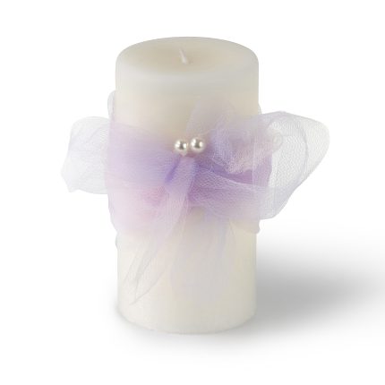 pillar white candle